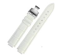 QSYJCCXD Banda de reloj de cuero genuino para la banda de muñeca Ballon Bleu Hombres Correa de cuero convexa femenina 14 * 8 mm 18 * 11 mm 20 * 12 mm Pulsera de moda