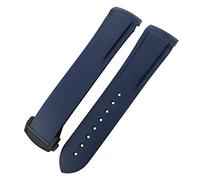 QSYJCCXD Banda de reloj de goma 22 mm 20 mm CUSTILLA DE SILICONA CURVADA FIT PARA GT2 PRO PROBRADAS NEGRAS CLASICAS