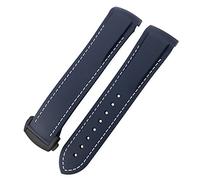 QSYJCCXD Banda de reloj de goma 22 mm 20 mm CUSTILLA DE SILICONA CURVADA FIT PARA GT2 PRO PROBRADAS NEGRAS CLASICAS