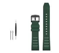 QSYJCCXD Banda de reloj de goma FKM Fluorine 20 mm 21 mm 22 mm de 24 mm Relojes Sport Watch Strap
