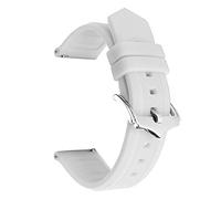 QSYJCCXD Banda de reloj de silicona 16 mm 18 mm 19 20 mm 21 22 mm universal liberación rápida de goma deportiva pulsera de pulsera de buceo accesorios