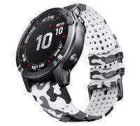 QSYJCCXD Banda de reloj de silicona de 22 mm para Fenix 6, 7, 8 Sapphire, 6 Solar, 5 Plus, 4, Forerunner 935, 945, 955, 965 Watch Band