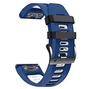 QSYJCCXD Banda de silicona de reemplazo de banda de vigilancia de 22 26 mm para Fenix 5 5x más 6x 6 Pro 7 7x 3 3hr 945 Epix Watch Easyfit Strap Pulsera