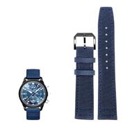 QSYJCCXD Banda de vigilancia de nylon de alta densidad para IWC IW377724 IW371614 Correa de reloj 20 mm 22 mm Bracelet Black Armygreen Blue Canvas Bindo de muñeca
