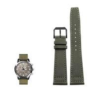 QSYJCCXD Banda de vigilancia de nylon de alta densidad para IWC IW377724 IW371614 Correa de reloj 20 mm 22 mm Bracelet Black Armygreen Blue Canvas Bindo de muñeca