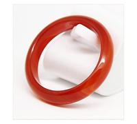 QSYJCCXD Bangle de ágata de carnela Exquisito Elegante pulsera Jade Decoración de manualidades Accesorios de joyería (59-60 mm)