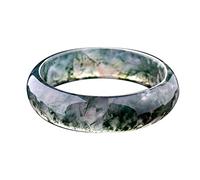 QSYJCCXD Brazalete de brazalete ágate joya de brazalete jade jadeite jade brazaletes para mujeres (57-58 mm)