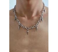 QSYJCCXD Collar Colgante de decoración de Acero Inoxidable de 1 por ciento de Acero Inoxidable para Hombres deformes