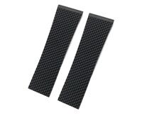 QSYJCCXD Correa de goma suave para avenger navitimer 20 mm 22 mm 24 mm Silicone Watchband Black Blue Blue Water Watch Store