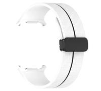 QSYJCCXD Correa de patrón de fibra de carbono para Galaxy Watch 7 Ultra 47 mm Banda de cierre de silicona para Galaxy Watch 7 Ultra Bracelet