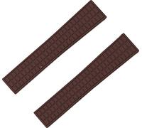 QSYJCCXD Correa de reloj de 18 mm y 19 mm para correa Patek para Philippe Belt Ladies Aquanaut 5067A 491PTK Correa de reloj de goma, 18mm with buckle