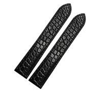 QSYJCCXD Correa de reloj de cuero de cocodrilo, para una banda de reloj de 20 mm, tanque de cuero llave londres calibo watch women 20 mm