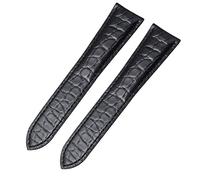 QSYJCCXD Correa de reloj de cuero genuina para cocodrilo para un tanque en solitario London Calibo Leather Watch Band Band Men 16 mm 18 mm 20 mm 22 mm