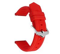 QSYJCCXD Correa de reloj de silicona de 16 mm, 18 mm, 19 20 mm, 21 y 22 mm, universal, de liberación rápida, de goma, para buceo, accesorios, 20mm