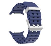 QSYJCCXD Correa de silicona para Watch Ultra 47 mm Bracelet No Gaps Sport Band de dos tonos para Galaxy 7 Ultra Watchband Straps