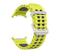 QSYJCCXD Correa de silicona para Watch Ultra 47 mm Bracelet No Gaps Sport Band de dos tonos para Galaxy 7 Ultra Watchband Straps
