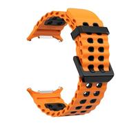 QSYJCCXD Correa de silicona para Watch Ultra 47 mm Bracelet No Gaps Sport Band de dos tonos para Galaxy 7 Ultra Watchband Straps