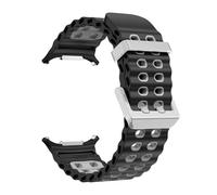 QSYJCCXD Correa de silicona para Watch Ultra 47 mm Bracelet No Gaps Sport Band de dos tonos para Galaxy 7 Ultra Watchband Straps