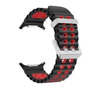 QSYJCCXD Correa de silicona para Watch Ultra 47 mm Bracelet No Gaps Sport Band de dos tonos para Galaxy 7 Ultra Watchband Straps