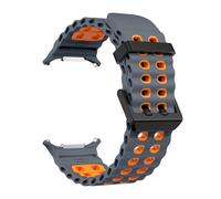 QSYJCCXD Correa de silicona para Watch Ultra 47 mm Bracelet No Gaps Sport Band de dos tonos para Galaxy 7 Ultra Watchband Straps