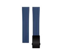 QSYJCCXD Correas de banda de vigilancia de Fluororubber de 20 mm para coros pace 2 Sport Fluororubber Smart Watch Band para Coros Apex 42 mm Pulsera de pulsera Correa