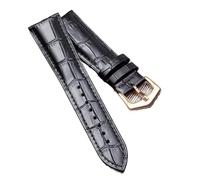 QSYJCCXD Correas de cuero Compatibles con la correa de cuero Strap Pp Pin Hebilla de 19 mm20mm21mm22mmm (plata marrón, 20 mm)