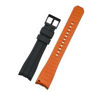 QSYJCCXD Doble color para la correa de silicona de ciudadano Men Matrícula de relojes Arco de la bosque Arc Bank Bod Bode Belt 20 mm de 22 mm Bandas de vigilancia