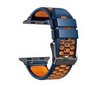 QSYJCCXD FKM RABER WATLE BAND para la banda Ultra 49 mm Accesorios de reloj de reemplazo pulsera 9 8 7 6 5 4 SE Serie 45 mm 44 mm 42 mm Corres