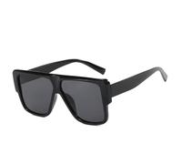 QSYJCCXD Gafas de Sol de Gran tamaño Mujeres Made de gradiente Retro Uv400