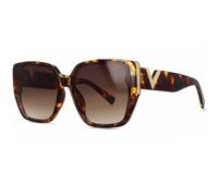 QSYJCCXD Gafas de sol en forma de V para mujer, estilo retro, estilo vintage, color negro, C2 gris té, Talla única