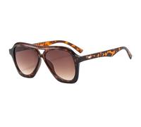 QSYJCCXD Gafas de Sol Irregulares Retro para Mujeres y Hombres Gafas de Sol Vintage Marco de Gran tamaño Sombras al Aire Libre UV400