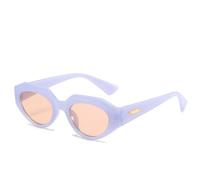 QSYJCCXD Gafas de sol para mujer, a la moda, vintage, retro, marco pequeño, protección UV400, C2, Talla única