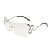 QSYJCCXD Gafas de Sol Punk de Lujo Mujeres de una Pieza Gafas de Sol Hombres Uv400 Fashion Snake Frame Sombras Goggle Sevasgs