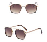 QSYJCCXD Gafas de sol punk para hombre, vintage, de metal, gafas de sol para mujer, gafas de sol UV400, C2, Talla única