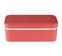 QSYJCCXD Jeyery Box Jewellry Box Organizer Joya de Joya de Joya de Cuero de Alta Gama Joya de Joya con 11 Ranuras y joyería de Tapa Caja de Joyas Jeade Ring Box Box Organizador de joyería (JE JE