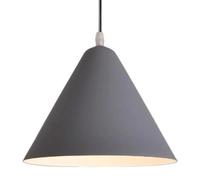 QSYJCCXD Lámpara Colgante de Metal cónico E27 Base de una Sola Cabeza de Cabeza una luz Minimalista nórdica Minimalista Luz para la Tienda de Ropa Café de restaurantes Decoración