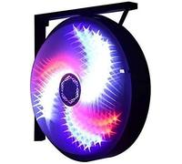 QSYJCCXD Lámpara de Pared al Aire Libre Barber Shop Pole 17 "/23" iluminando led Giratorio Rojas Azules Blancos monteables