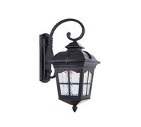 QSYJCCXD Lámpara de Pared Vintage E27 Vidrio al Aire Libre Luces de Linterna de Pared al Aire Libre Aluminio de Aluminio Retro Lámparas de Pared industriales Fuera del balcón Puerta de jardín Deconce
