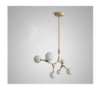 QSYJCCXD Luces Colgantes de Techo de lámpara LED Moderna Sala de Estar Dormitorio Cocina Tonos de Frijoles mágicos iluminación de Interior escandinava, luz Colgante de LED
