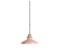 QSYJCCXD Luz de Colgante de Color nórdico, luz Colgante de Techo de Madera con lámpara Colgante de Altura Ajustable de Sombra de Metal para Barra de Cocina, Oficina, Comedor, anhelo (5)