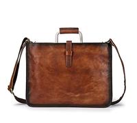 QSYJCCXD MEDIO Men Madre's Bolsas para hombres Bolso retro diagonal bolso de hombro casual