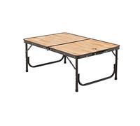 QSYJCCXD Mesa de Campamento Ultralight Plegable Mesa de Aluminio Muebles de Barbacoa Escritorio Plegable para Acampar al Aire Libre Caminata de Caminata Escritorio (Color: Beige) (Beige)