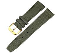QSYJCCXD Mira la banda para IWC Pilot Watches Portugieser Men Insurance Strap Store Accesorios de relojes Nylon Cuero Cadena de pulseras