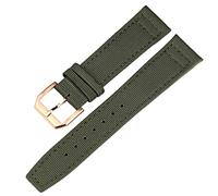 QSYJCCXD Mira la banda para IWC Pilot Watches Portugieser Men Insurance Strap Store Accesorios de relojes Nylon Cuero Cadena de pulseras
