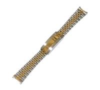 QSYJCCXD Mira la pulsera para el yate de gmt daytona de 20 mm para los hombres mira correa de deslizamiento de lujo hebilla de bloqueo de hebilla de reemplazo de reemplazo de piezas