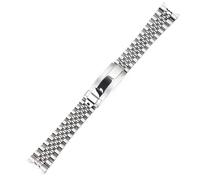 QSYJCCXD Mira la pulsera para el yate de gmt daytona de 20 mm para los hombres mira correa de deslizamiento de lujo hebilla de bloqueo de hebilla de reemplazo de reemplazo de piezas