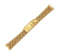 QSYJCCXD Mira la pulsera para el yate de gmt daytona de 20 mm para los hombres mira correa de deslizamiento de lujo hebilla de bloqueo de hebilla de reemplazo de reemplazo de piezas