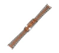 QSYJCCXD Mira la pulsera para el yate de gmt daytona de 20 mm para los hombres mira correa de deslizamiento de lujo hebilla de bloqueo de hebilla de reemplazo de reemplazo de piezas