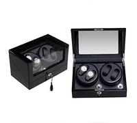 QSYJCCXD Mirar Winders Mirar Caja Mecánica Mira automática Reloj Caja de Almacenamiento Box de Almacenamiento Medidor Medidor Reloj Swing Box Fashion Wathing Box Boder Pantalla Winder Box