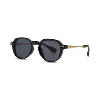 QSYJCCXD Nuevas Gafas de Sol Circulares de 2025 Fotos de la Calle Gamias Decorativas de conducción para Hombres Sunnies